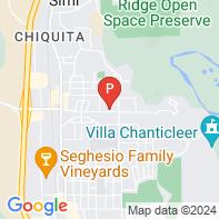 View Map of 431 March Avenue,Healdsburg,CA,95448